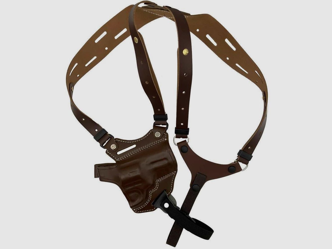 Gürtelholster / Schulterholster MULTI VARIO Glock 20/21/29/30, Zoraki 917-Schwarz-Linkshänder