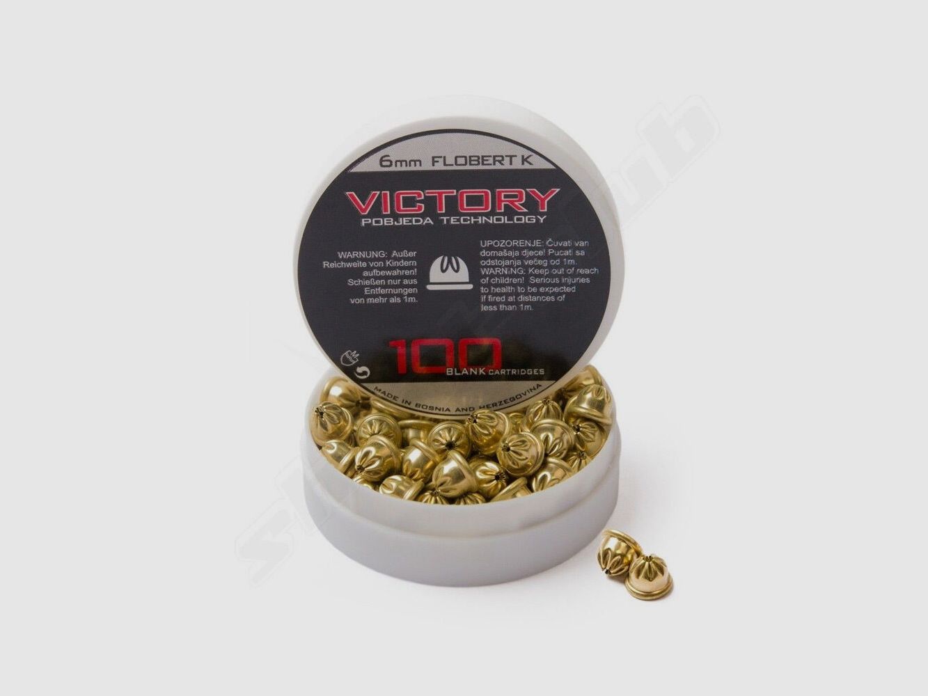 Victory Victory Platzpatronen 6mm Flobert für Revolver 100 Stk.