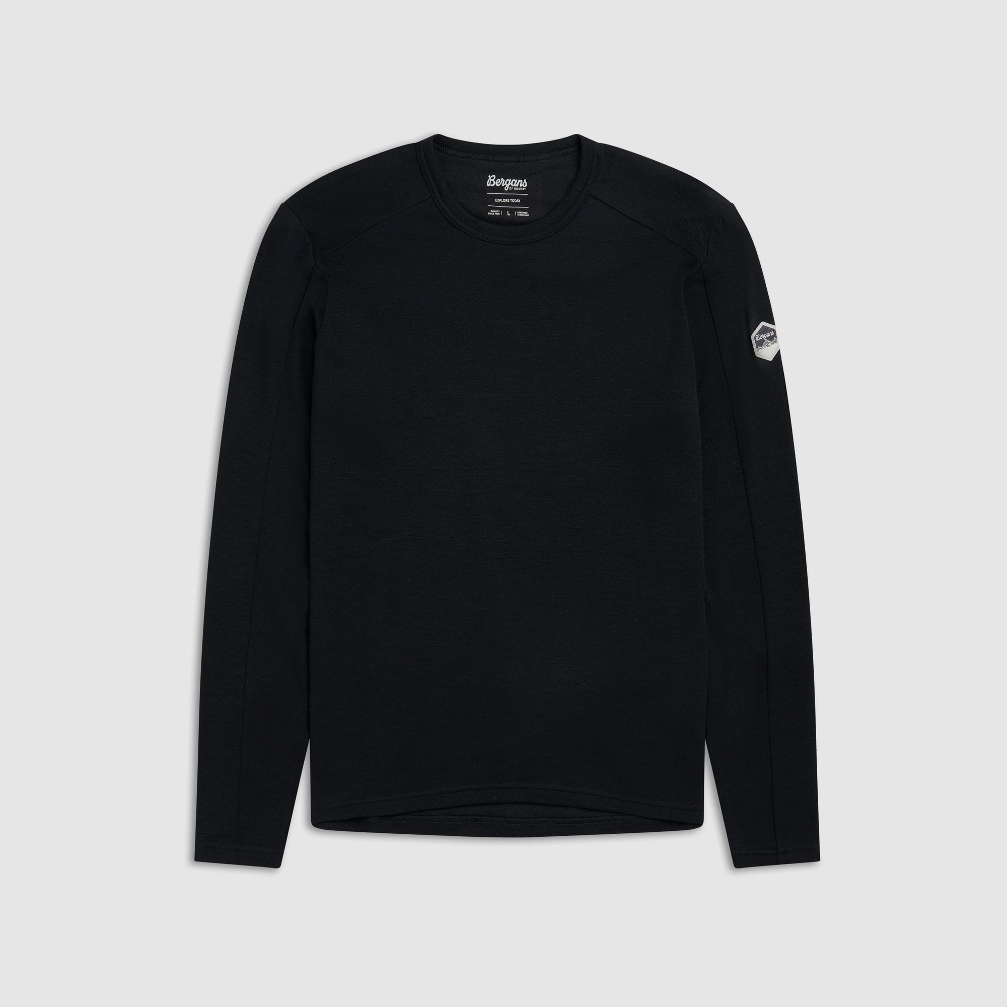 Bergans Inner:Dual Merino L/S Thermoshirt Men Black XXL