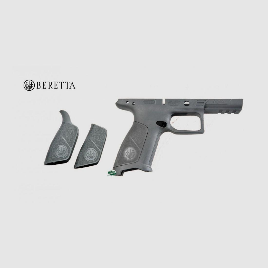 BERETTA Kit mit geradem Griff und Rückenschalen APX grau