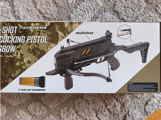 Nowa kusza pistoletowa z magazynkiem