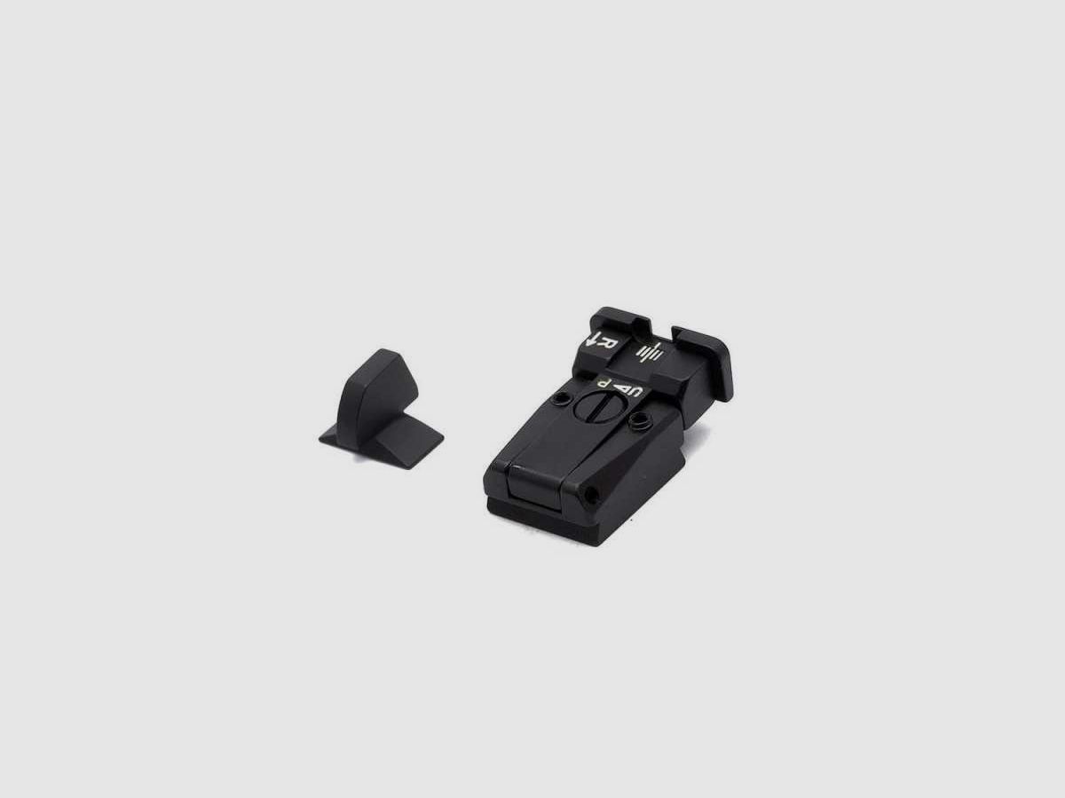 Zestaw regulowanych przyrządów celowniczych LPA SPR70P730 do H&K P7, zdjęcie 3 z 3