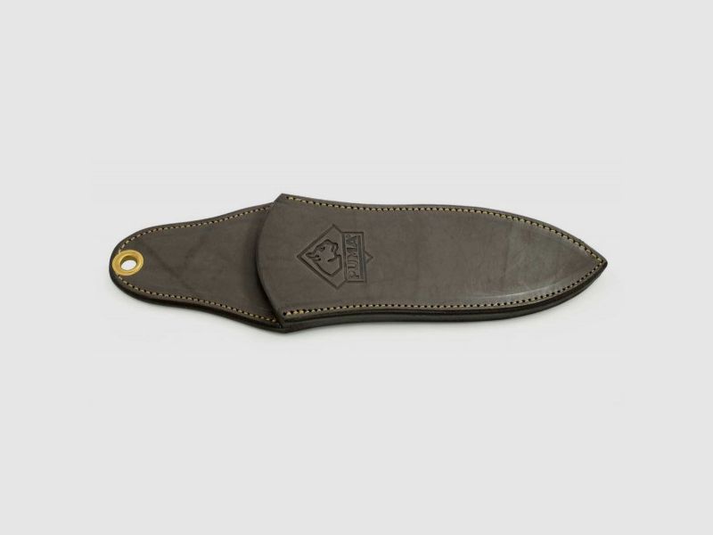 Leather sheath for drinking spear ball tip 923591