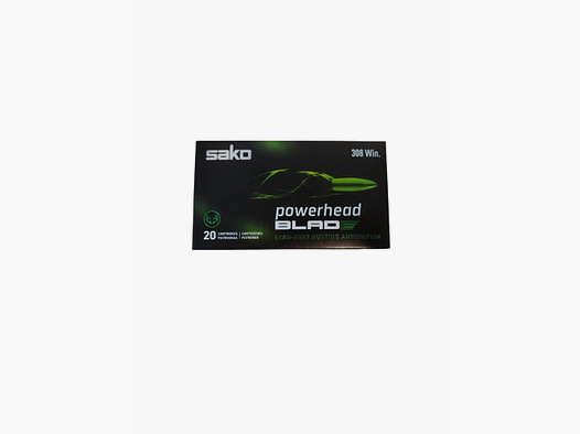 Sako 162grs Powerhead Blade 20PCS .308Win