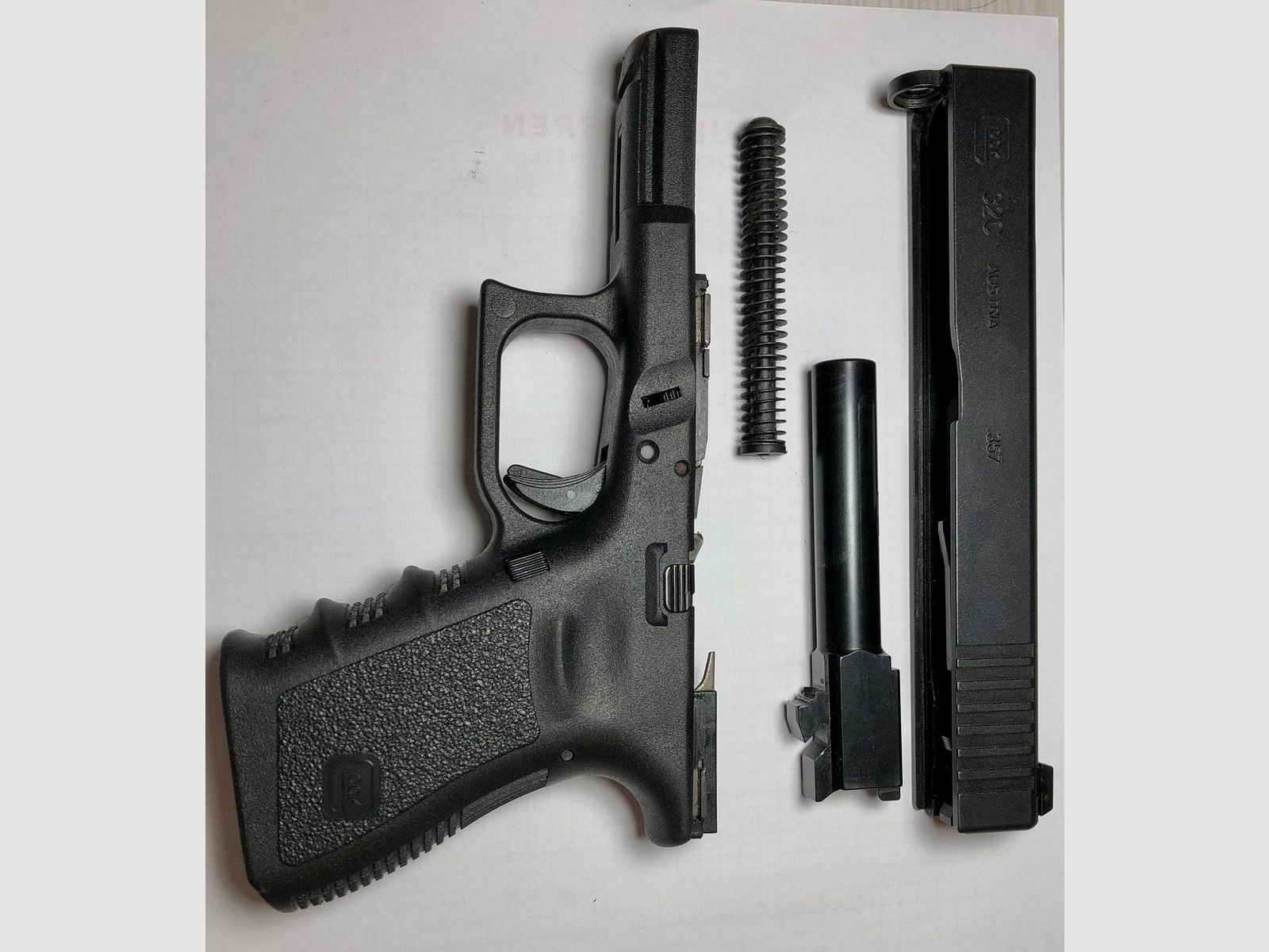Glock 32C Gen 3 im Kaliber .357 SIG