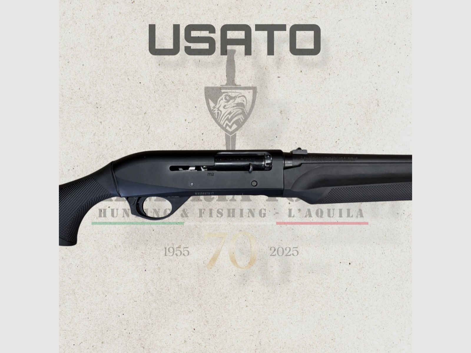 USATO – FUCILE SEMIAUTOMATICO – BENELLI MOD. M2 cal. 12, immagine 2 di 5