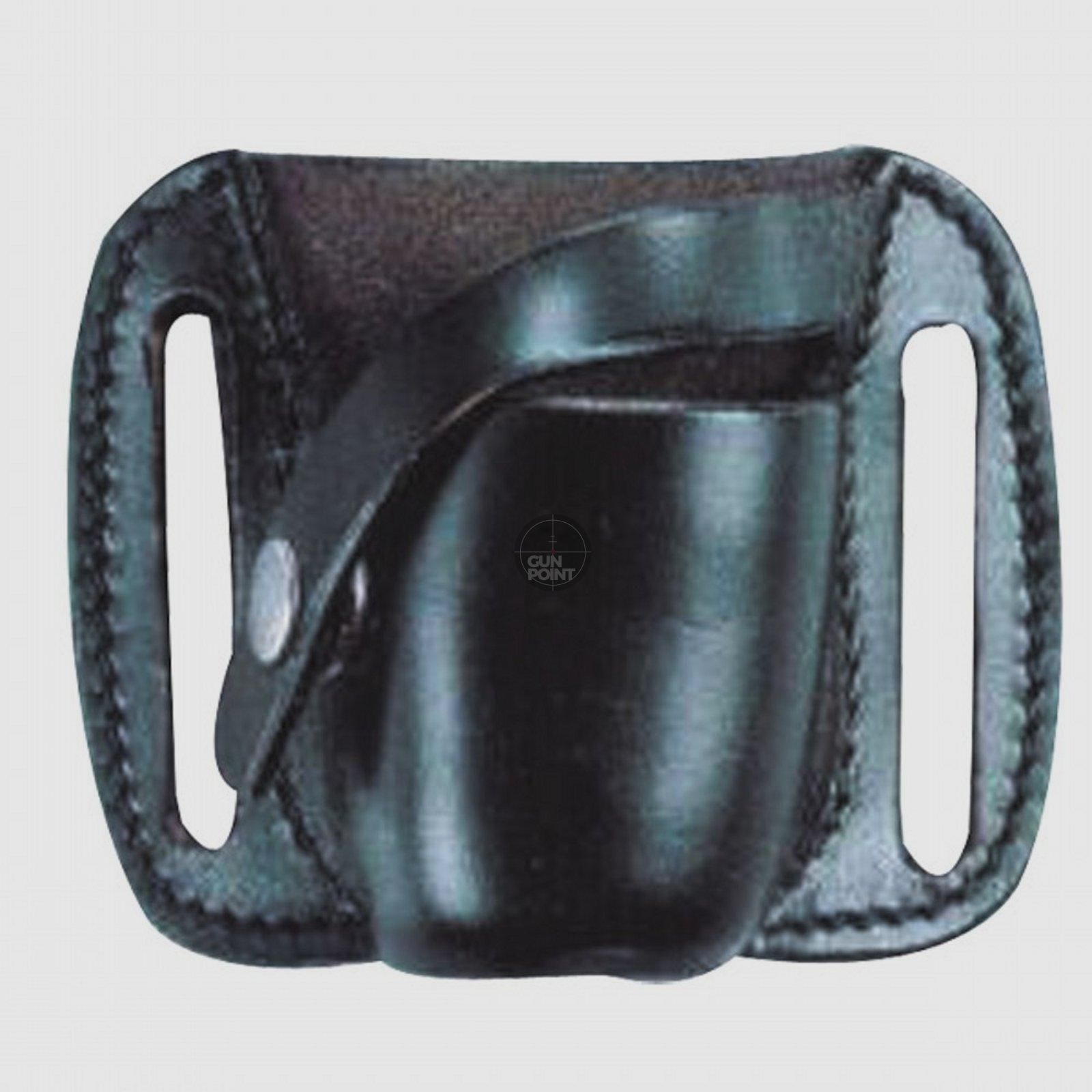 Speedloader Box - Grteldurchla 45 mm - 6 Revolverpatronen