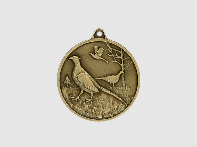 Steinhauer&Lück Jagdmedaille Fasan 40mm Bronze