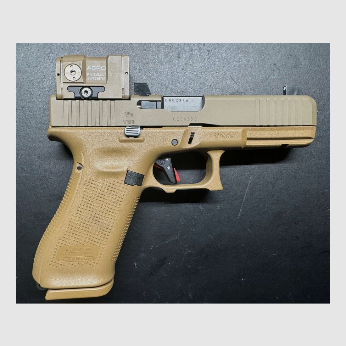 Glock Glock 17 Gen5 FS / FXD "FR Coyote