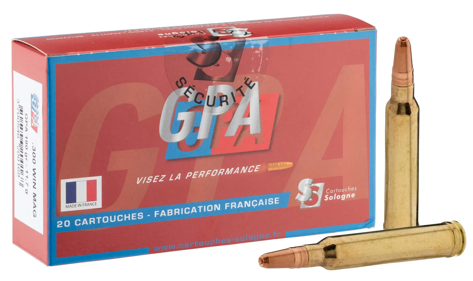Jagdbälle Sologne GPA Kaliber 300 Win, Bild 2 von 10
