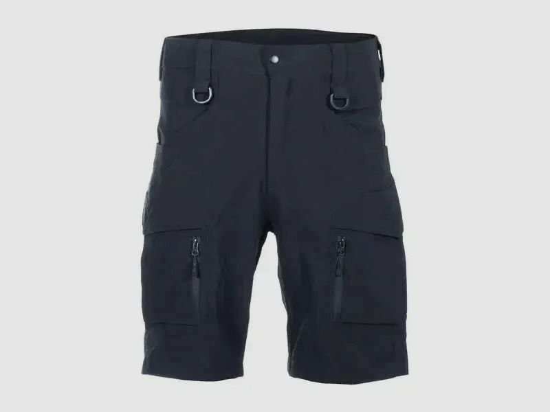 Mil-Tec Mil-Tec Shorts Assault Elastic - Negro / S Hombres