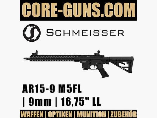 SCHMEISSER AR15-9 M5FL Schmeisser AR15-9 16,75" 9mm Luger Selbstladebüchse