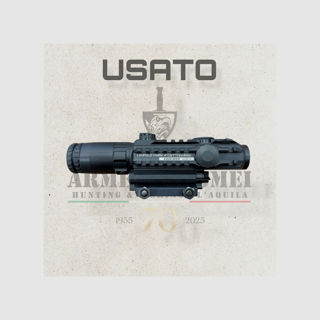GEBRAUCHT – OPTIK – LEUPOLD – MARK 4 CQ/T 1-3x14mm Tactical Zielfernrohr, Bild 1 von 6