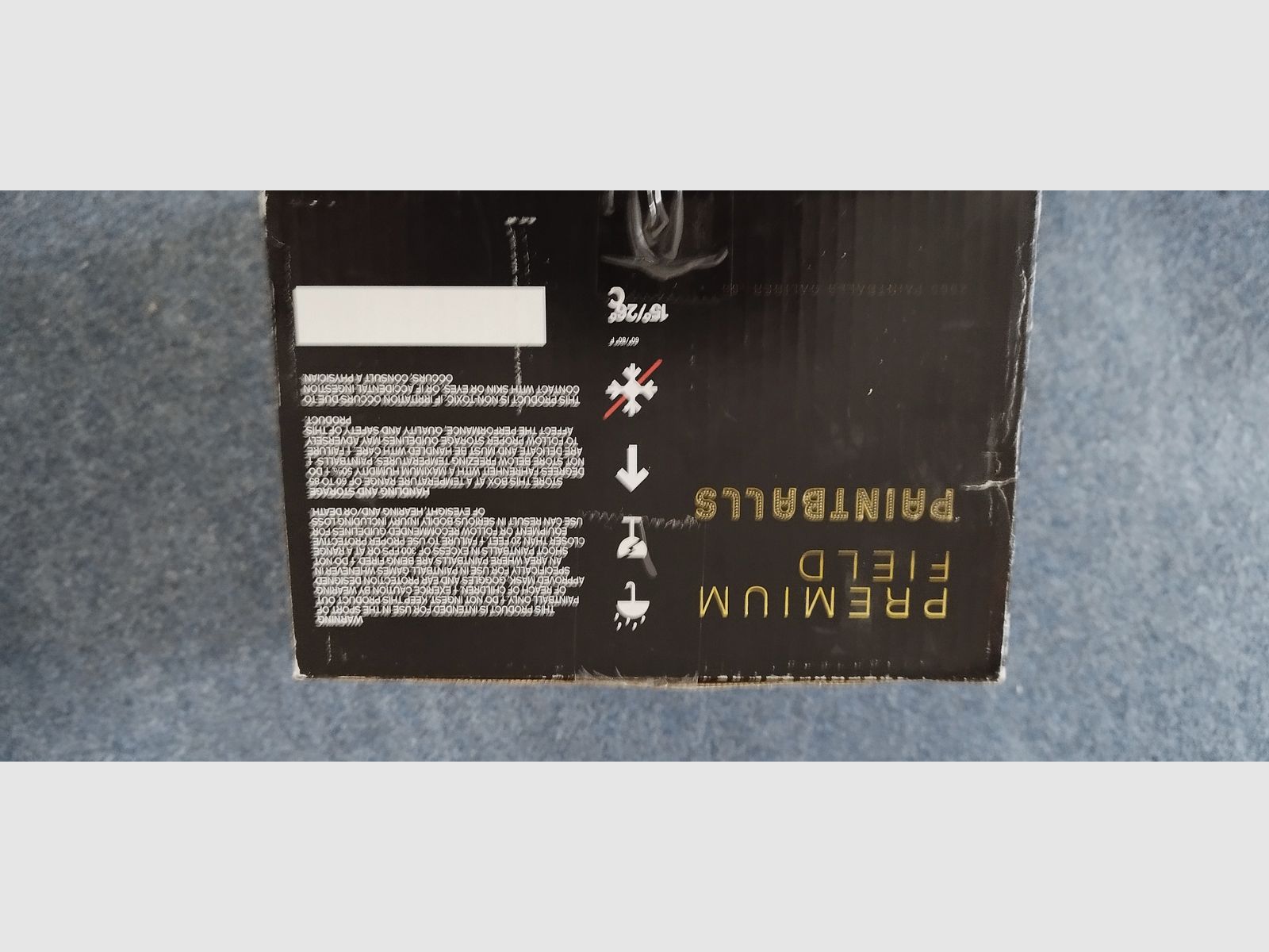 3x Box Paintballs Cal 68 - original verschweißt