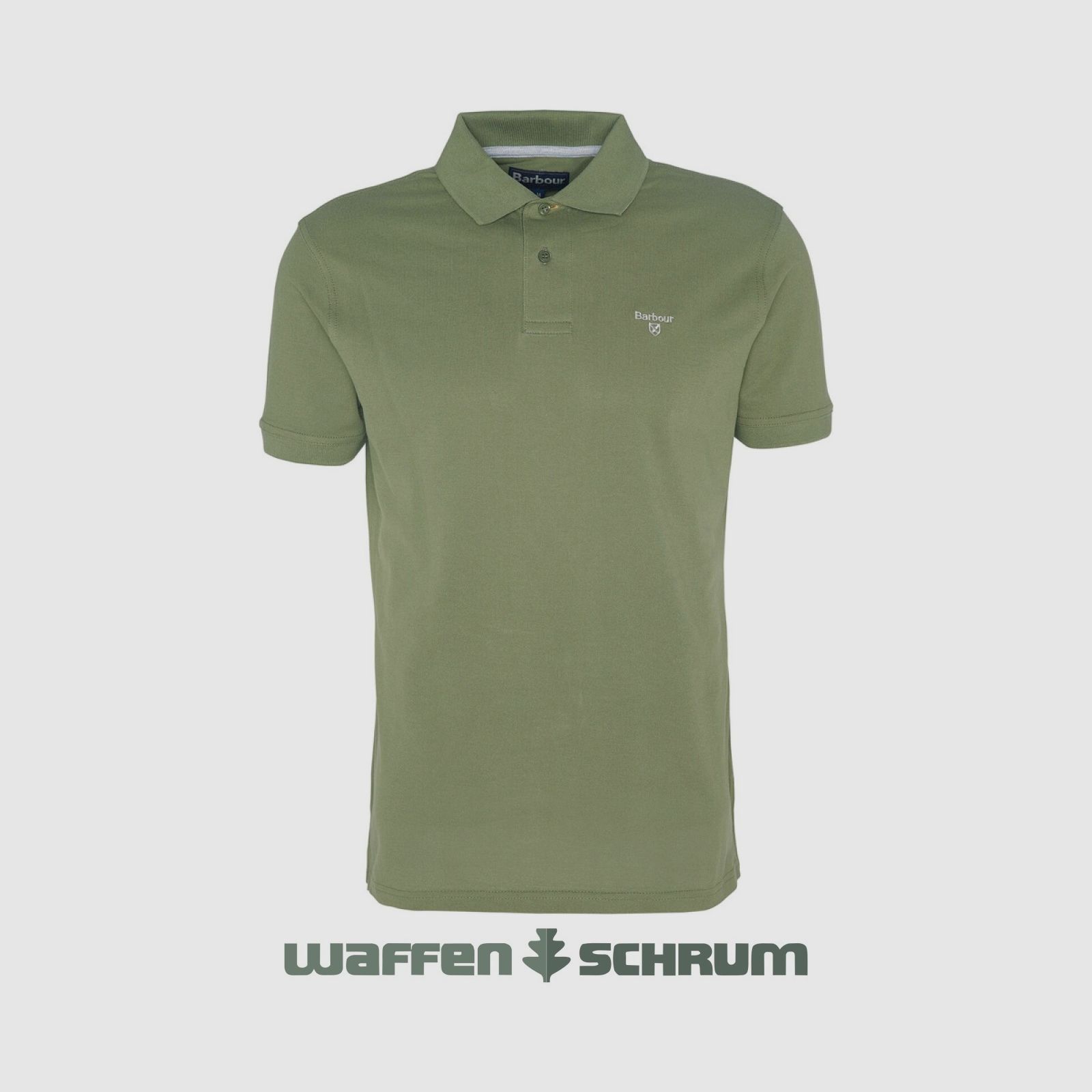Barbour Poloshirt Lightweight Sports Burnt Olive