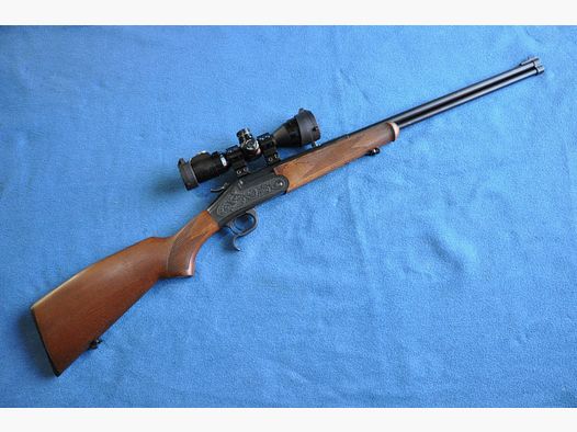 SEHR SCHÖNE RHÖNER SM 70 HAHN BOCKBÜCHSFLINTE 9mmFLOBERT .22LR MIT ZF