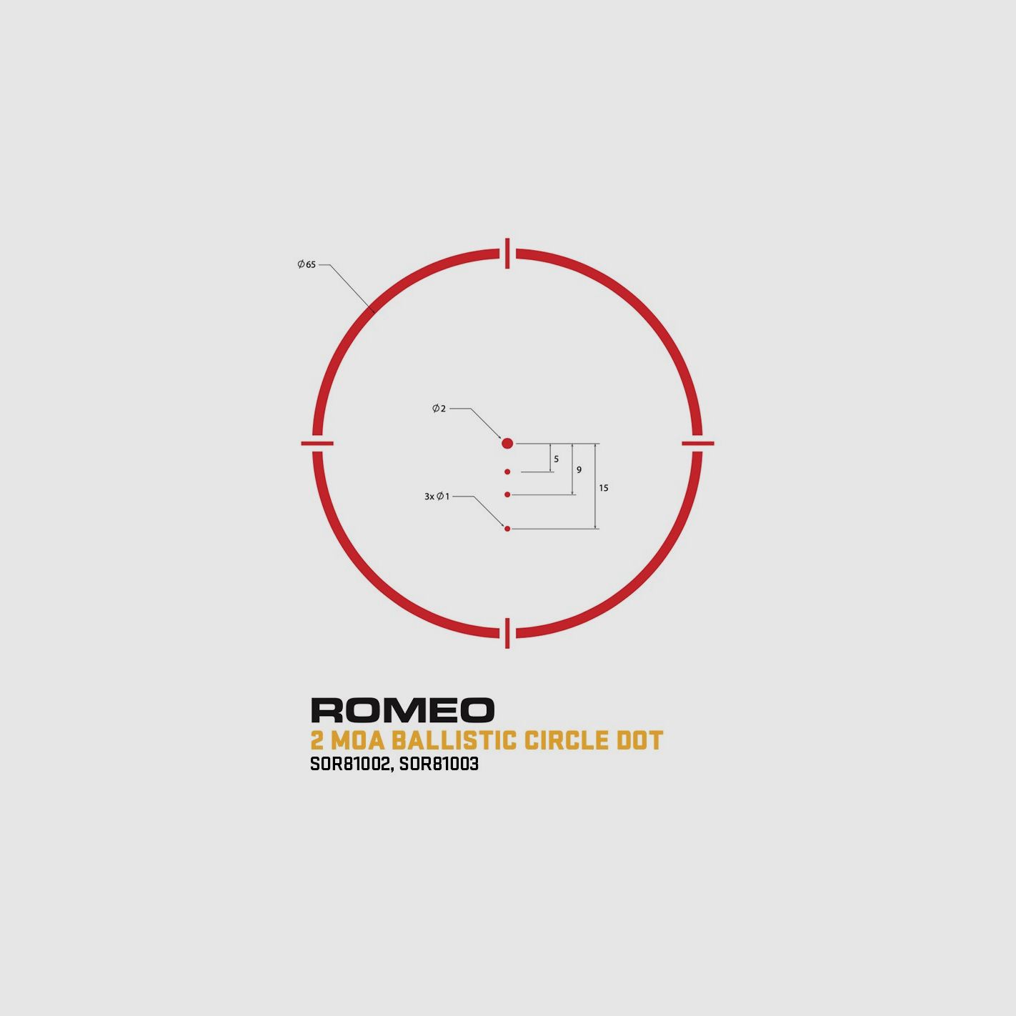 Sig Sauer Romeo8T 1x38mm FDE Kollimator, Bild 2 von 2