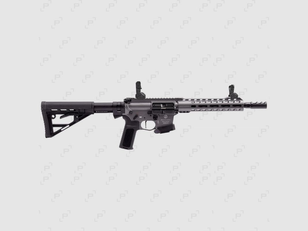 Selbstladebüchse SCHMEISSER AR15-9 S4F DYNAMIC PCC GRAU Kaliber 9 mm PARA, Lauf 10,5"