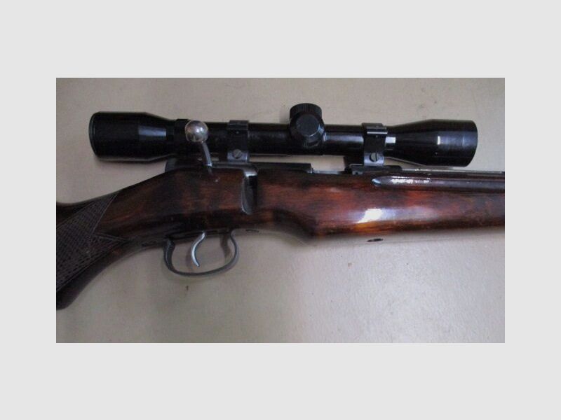 Single-shot rifle TOZ .22lr with scope 4x32 Ohta 8