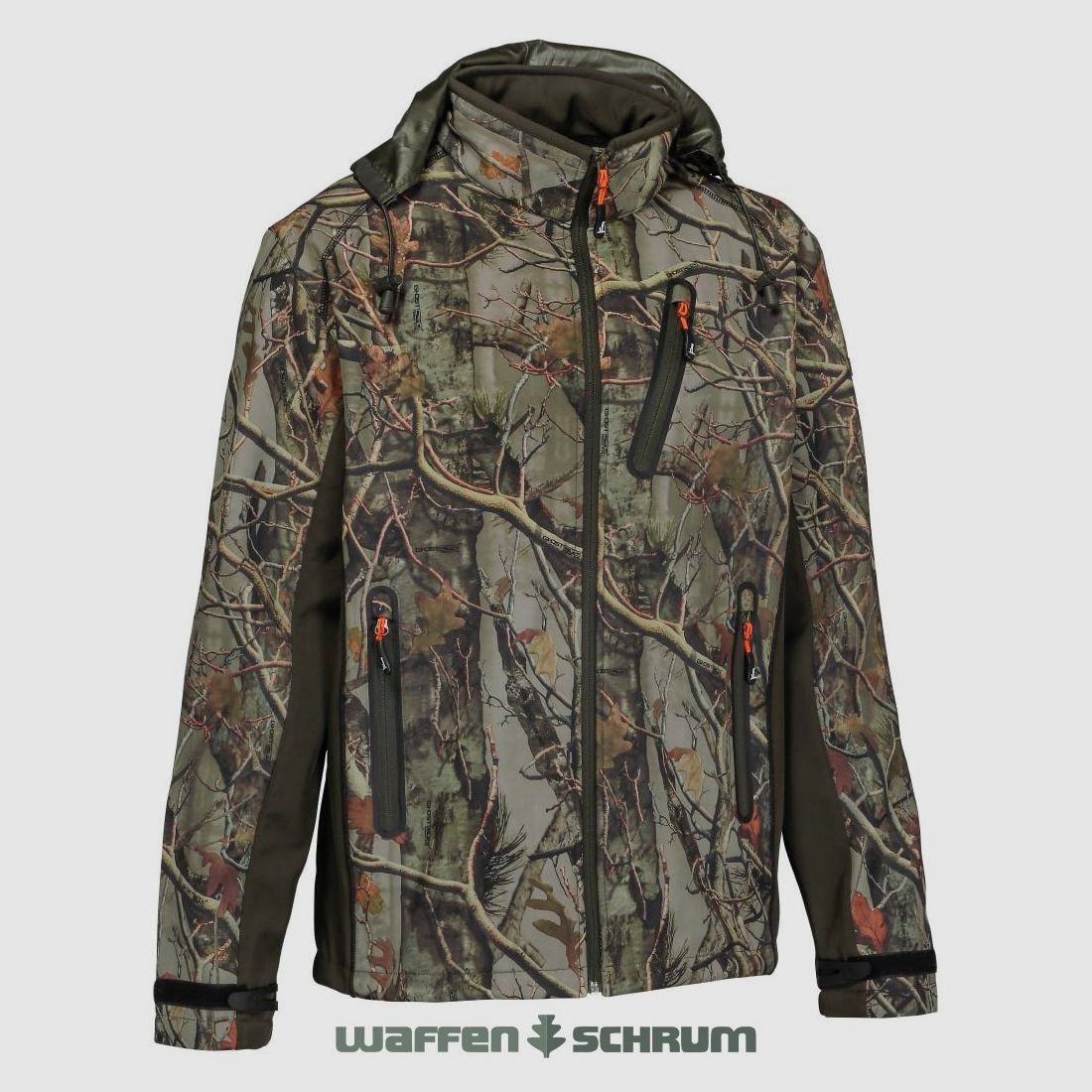 Percussion Softshell Jacket Ghostcamo Forest Evo