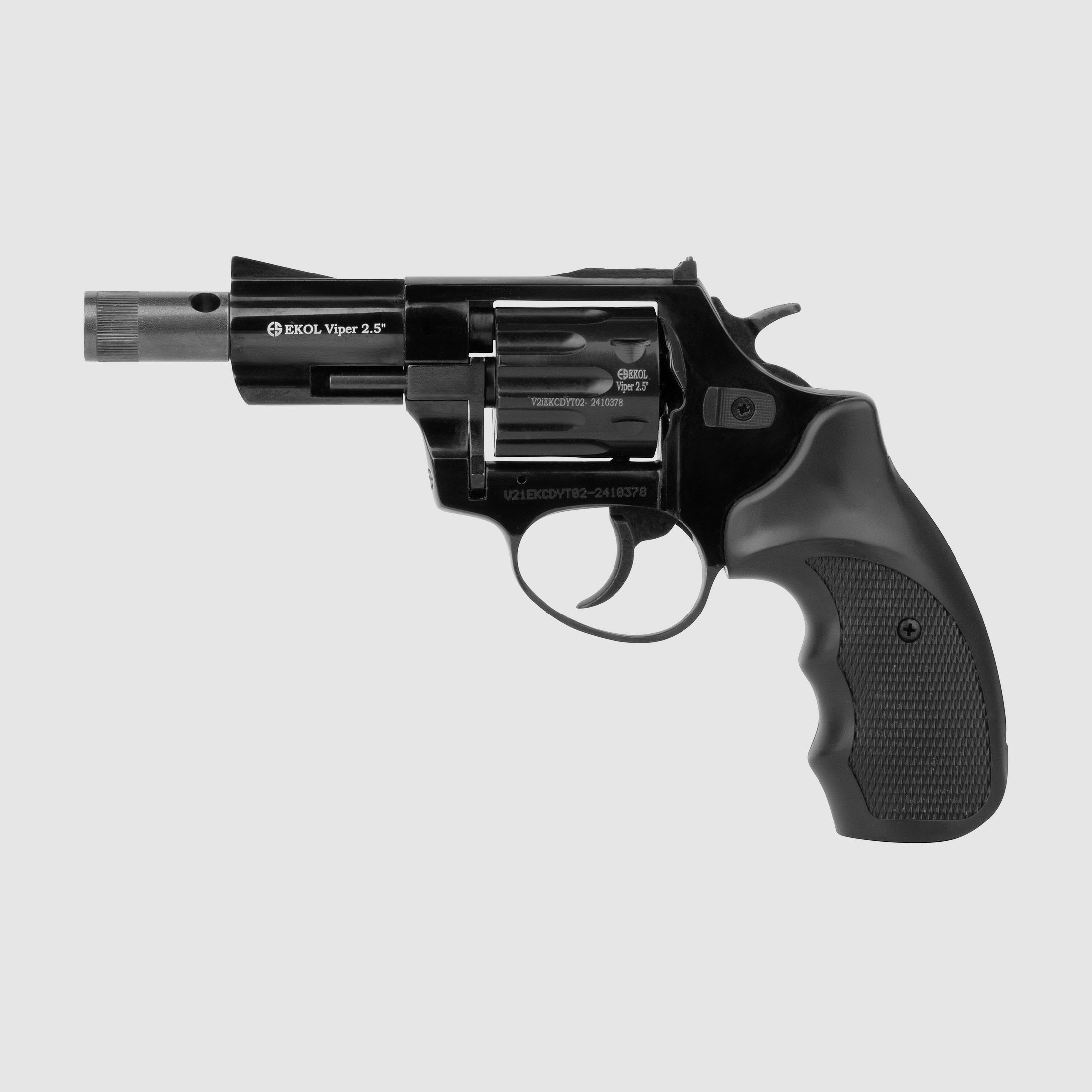 Ekol Viper 2,5'' Schwarz 9mm R. - Gas-Signal