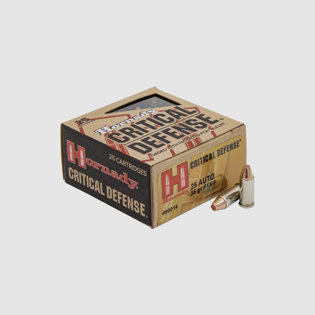 Hornady Critical Defense .25 ACP 35GR FTX 25 Patronen