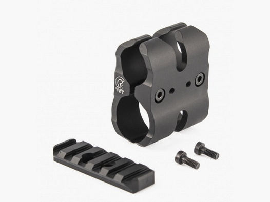 Toni System Clamp tattico per canna + 1 rail picatinny