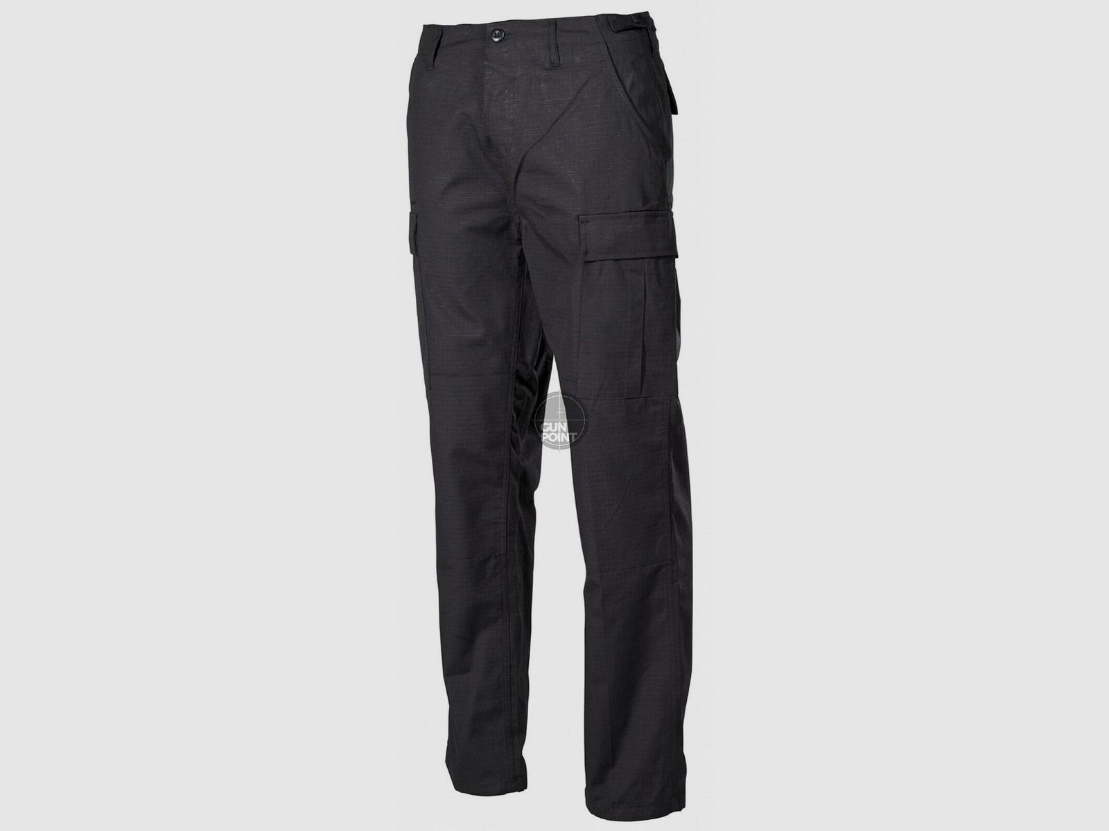 US Kampfhose, BDU, Rip Stop,schwarz - Gre: M