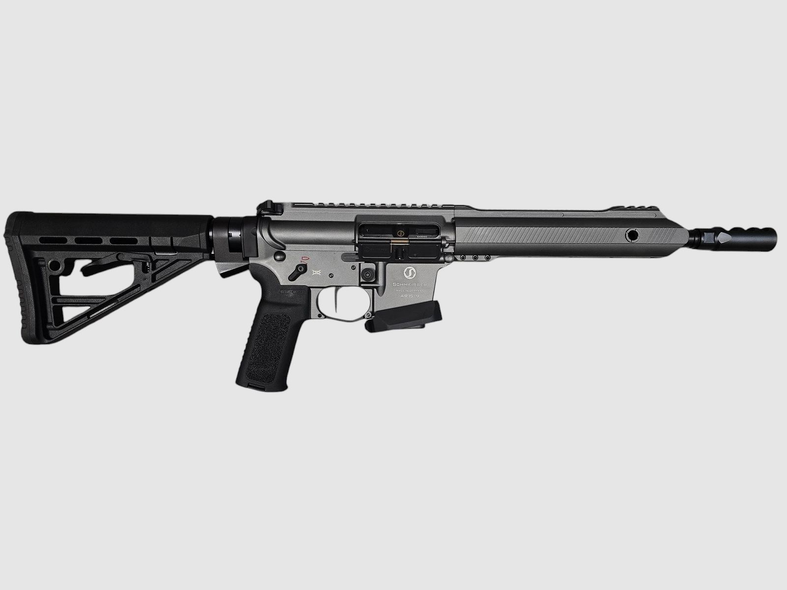 SCHMEISSER AR15-9 S4F Dynamic PCC Szary Sport 10,5“ półautomatyczna karabinek 9mm Luger *EWB obowiązkowy AR15-9 Sport S Dynamic - DOSTĘPNY OD RĘKI!