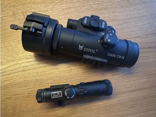 RUSAN D400 DNS digitales Nachtsichtvorsatzgerät inkl. Infrarotstrahler 940nm