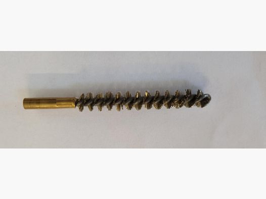 Steel wire brush with internal thread
