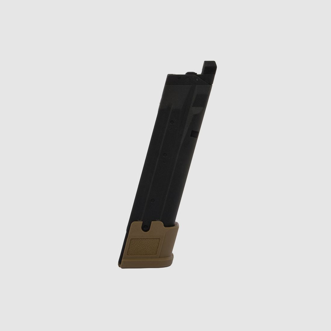 Ersatzmagazin fĂĽr Gas Softairpistole Sig Sauer ProForce P320 M17 tan Kaliber 6 mm BB