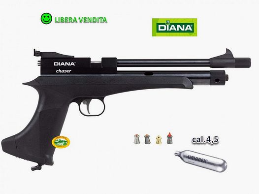 DIANA Pistole Chaser CO2 Kal. 4,5 mm
