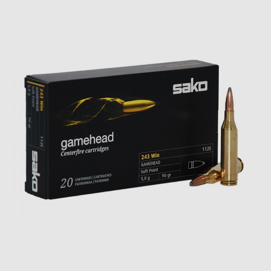 Sako Gamehead Kal.243W 90gr