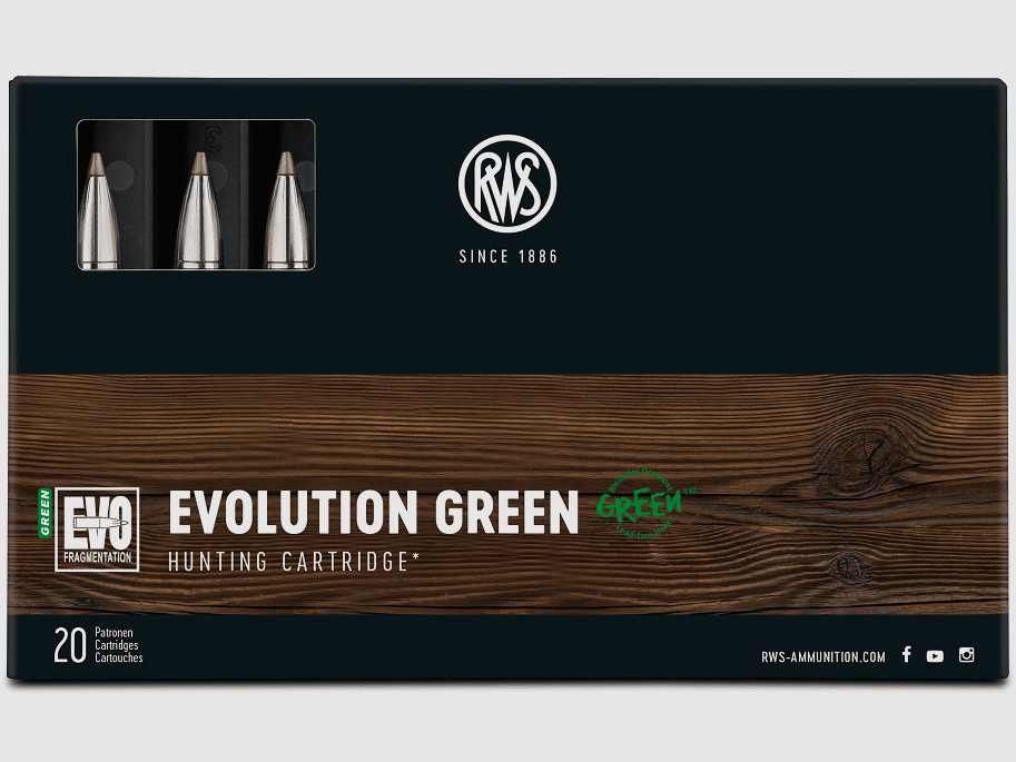 RWS 8x57 JRS Evo Green 139gr. - 20 pcs