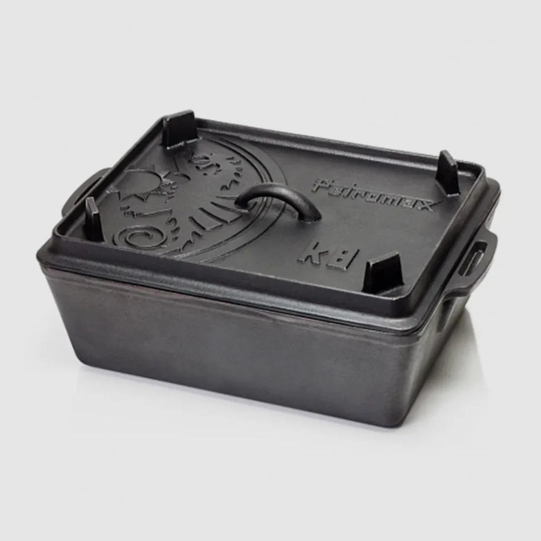 Petromax Kastenform mit Deckel k8