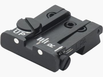 LPA TPU29TS30 hausse micrométrique réglable pour pistolets Taurus PT-92, PT-58, PT-100 – 2 points