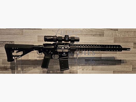 Schmeisser AR-15 M5FL Black 16.75" cal. .223Rem. with ZF Vortex Strike Eagle - New goods from the specialist trade