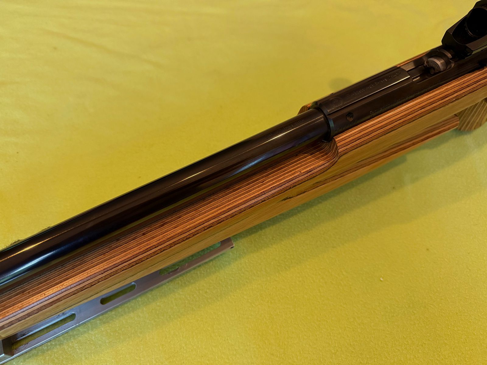 Feinwerkbau 2602 KK Match Gewehr .22lfb z diopterem Anschütz oraz akcesoriami, drewniana kolba prawostronna