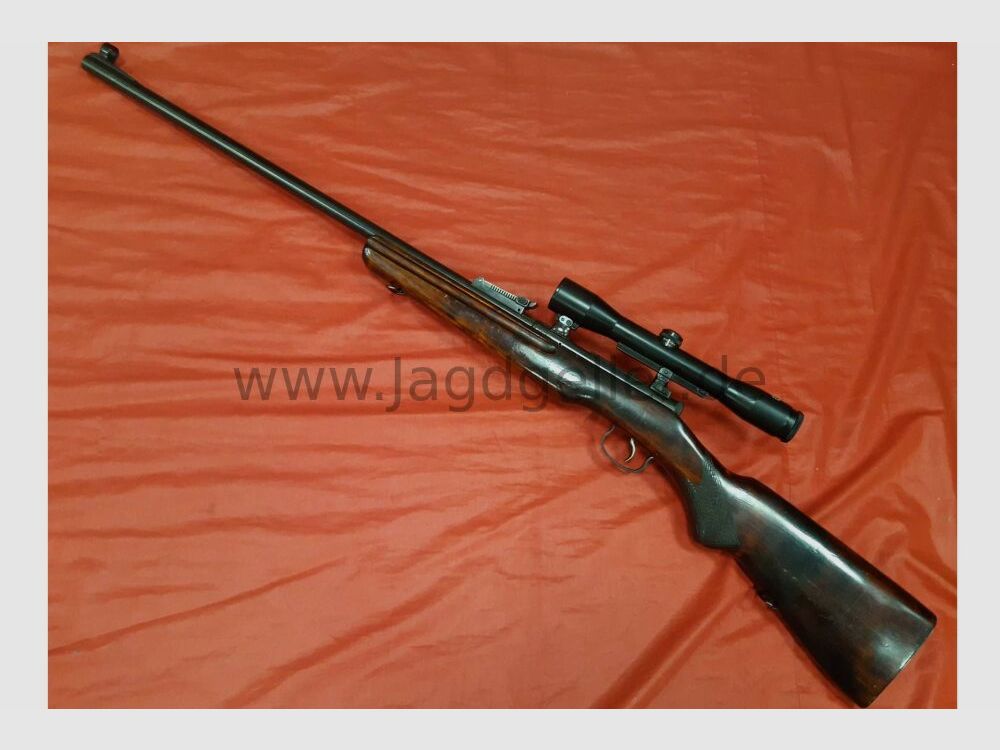 Rosyjskie karabinek jednostrzałowy 22 LR z 4x36 Schmidt & Bender .22lr, zdjęcie 2 z 2