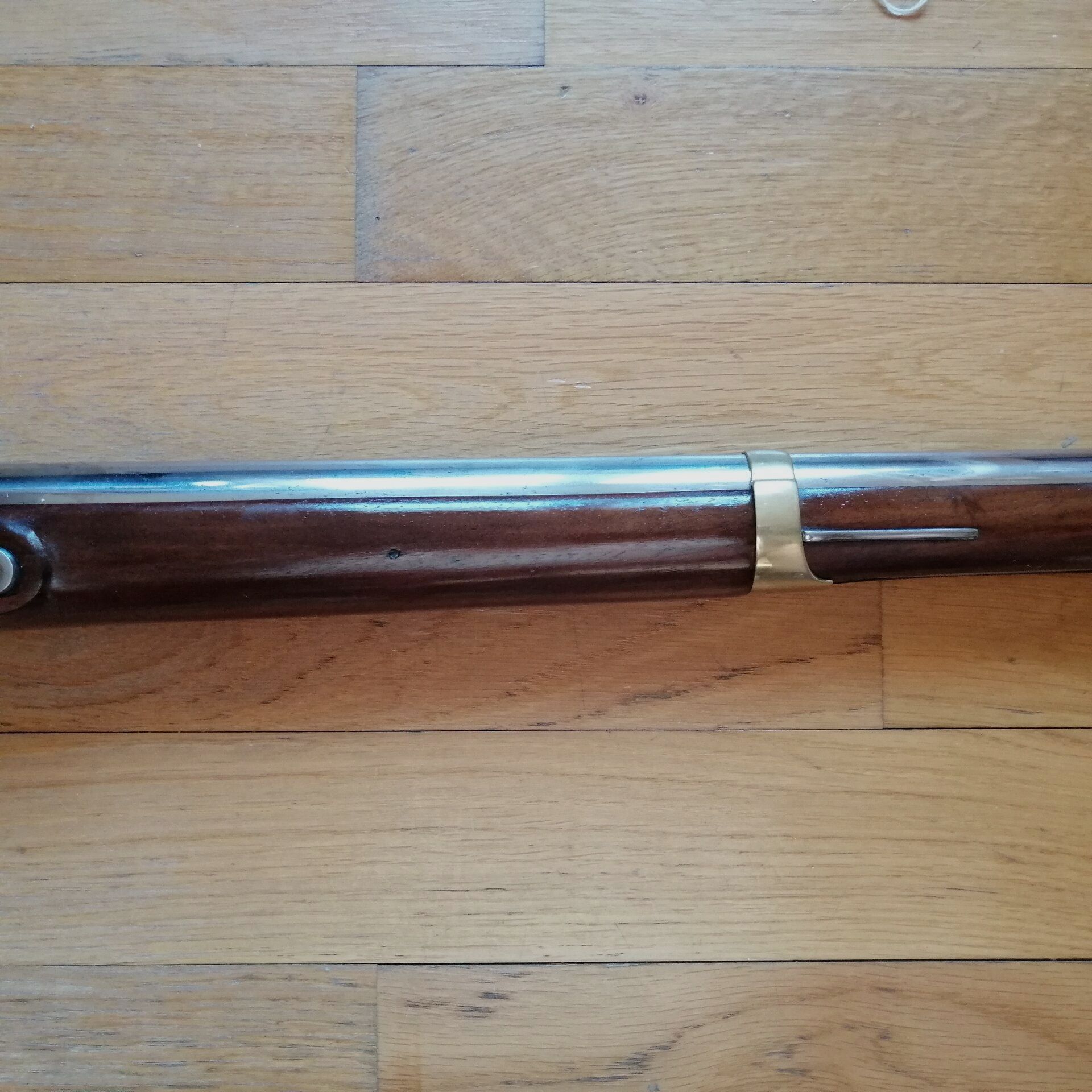 Außergewöhnliches und seltenes Dragoner-Gewehr Modell 1816 T bis – perfekt monomatrikuliert – homogen – Museumszustand Bajonett, Bild 5 von 45