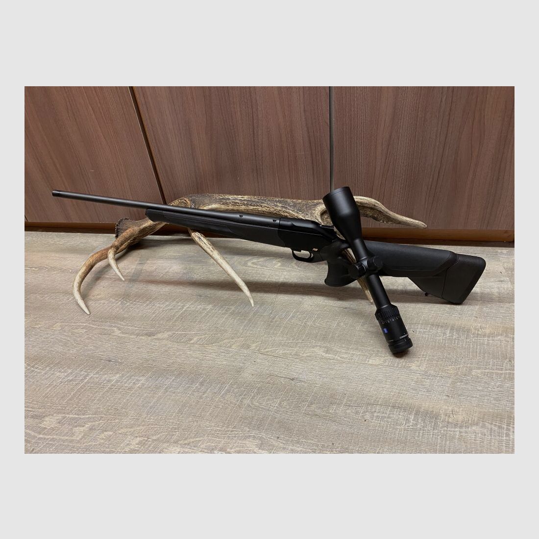 Blaser R8 Ultimate, with Zeiss Conquest V6 2.5-15x56 M, short barrel