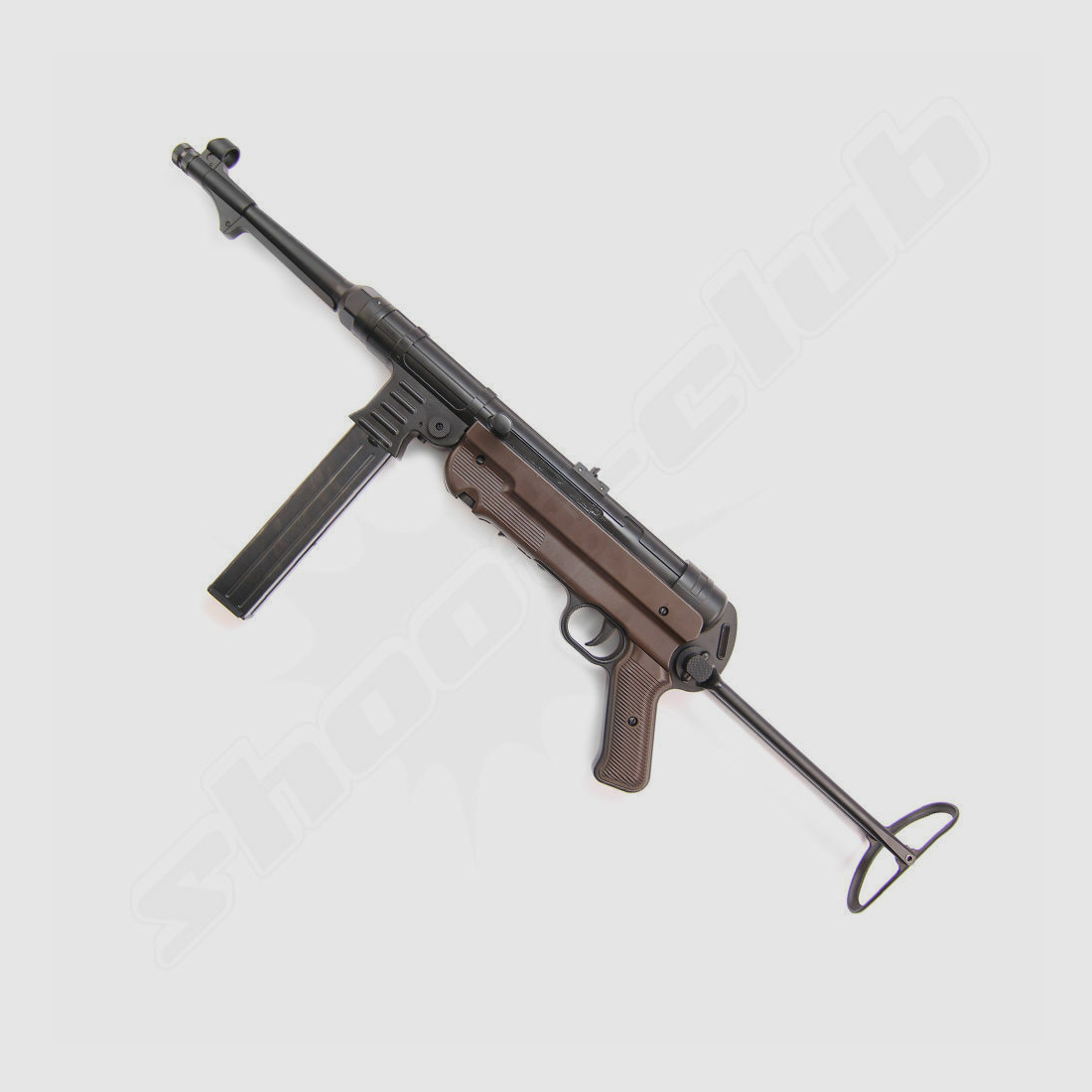 Legends MP40 niemiecka wiatrówka CO2 kal. 4,5mm BB z składanym kolbą