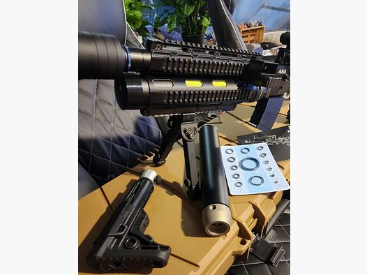 AEA HP MAX MK2 9 mm with additional compressed air tank 7.5 J for sale due to model change