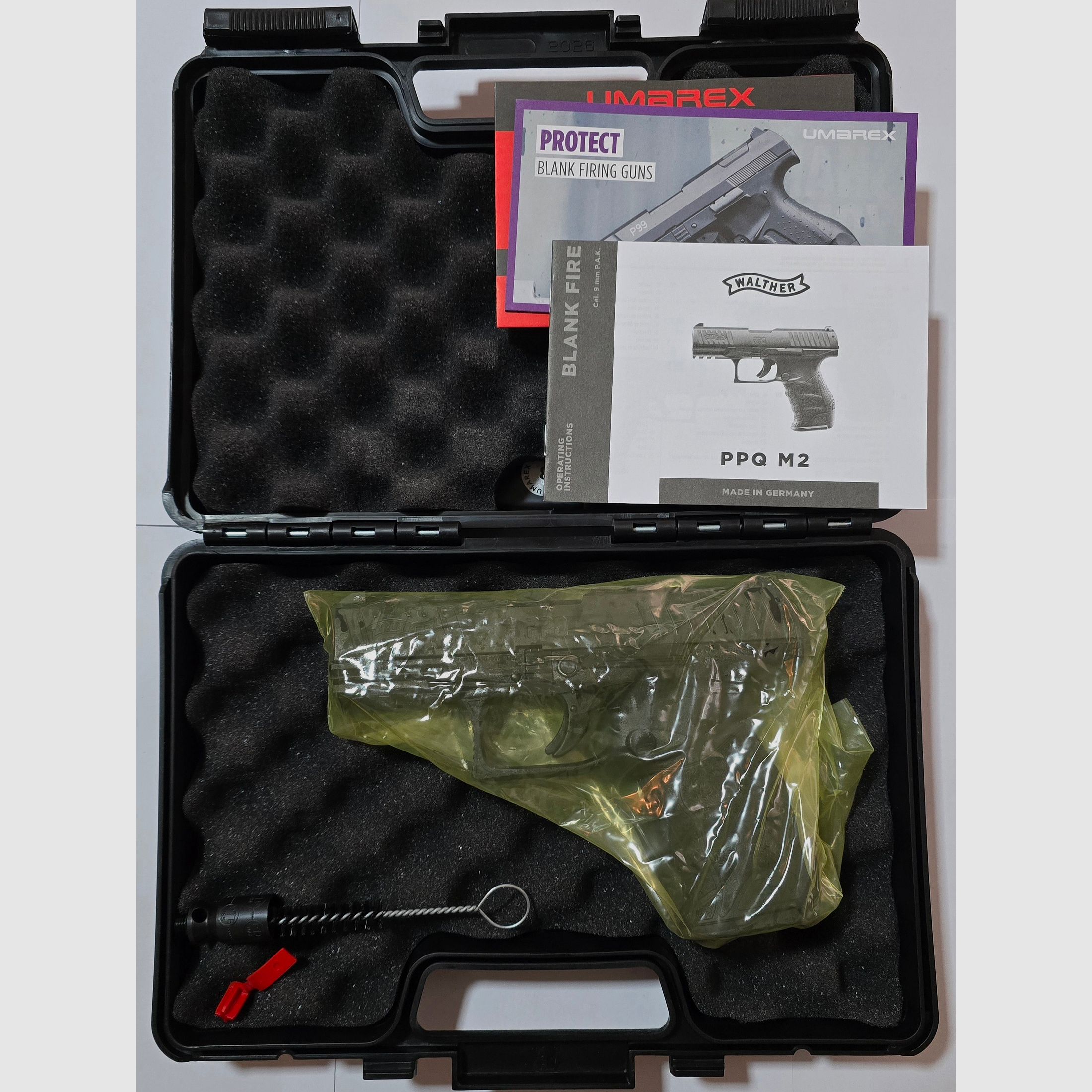 PPQ M2 Walther 9mm PAK Schreckschuss SRS