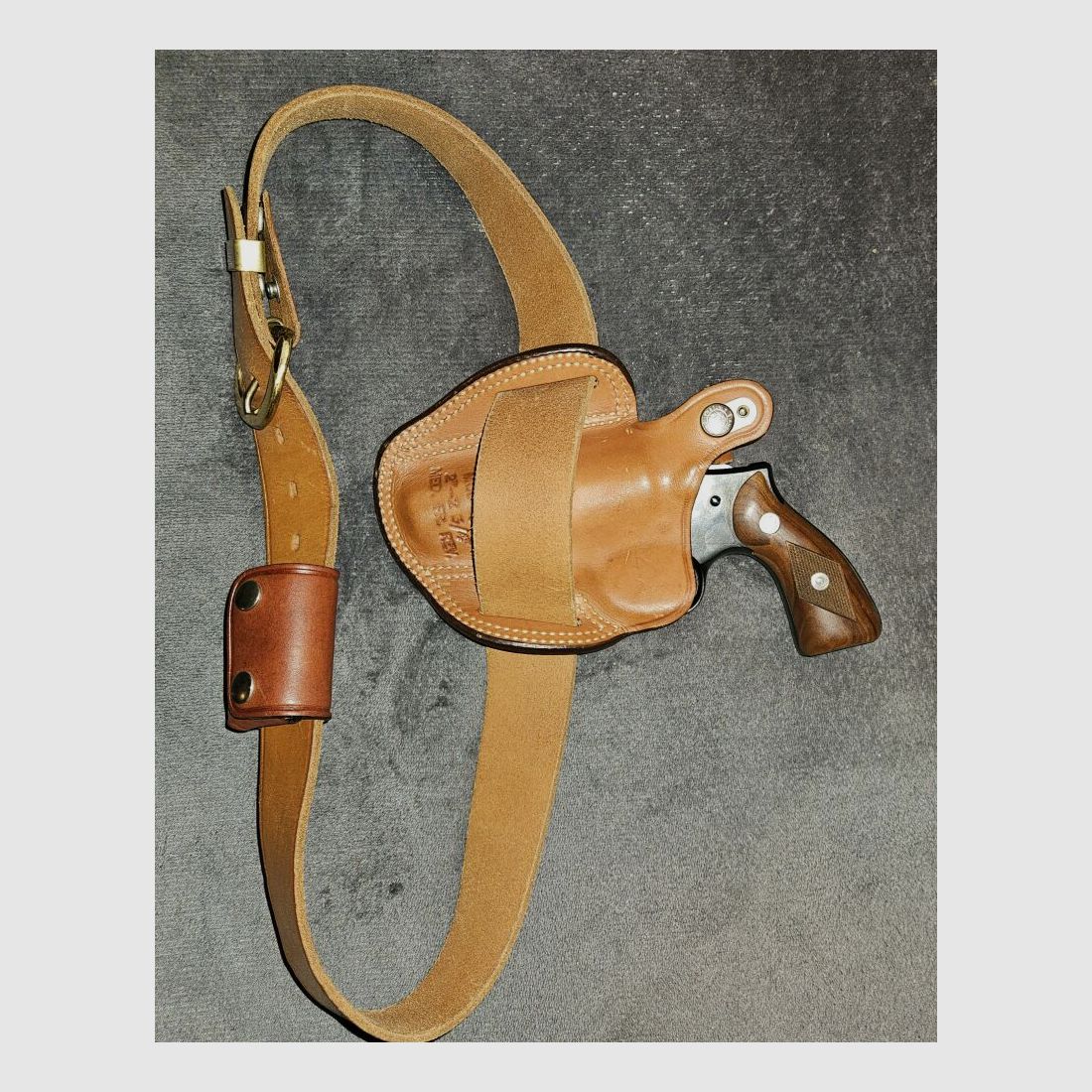 Ruger Speed Six mit Bianchi Holstet