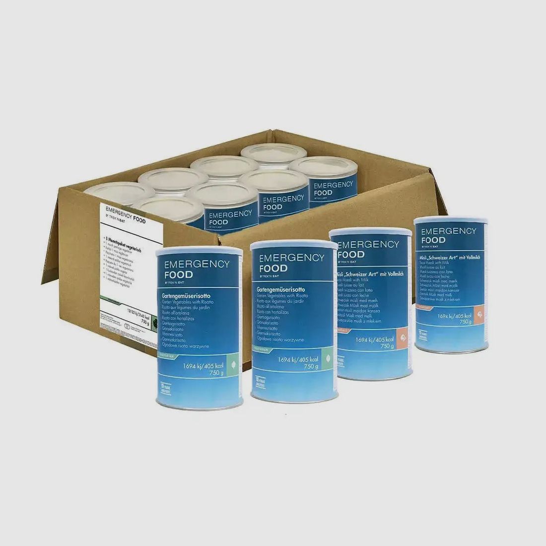 Emergency Food Emergency Food Notfallpaket 1 Person 30 Tage Vegetarisch