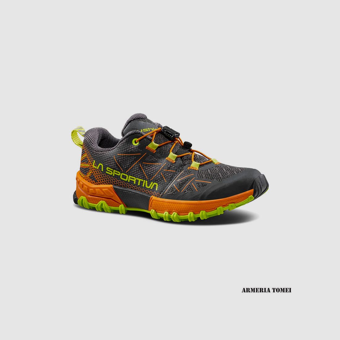 LA SPORTIVA – BIMBO/A – BUSHIDO II JR Carbon/Hawaiian Sun, image 1 of 8