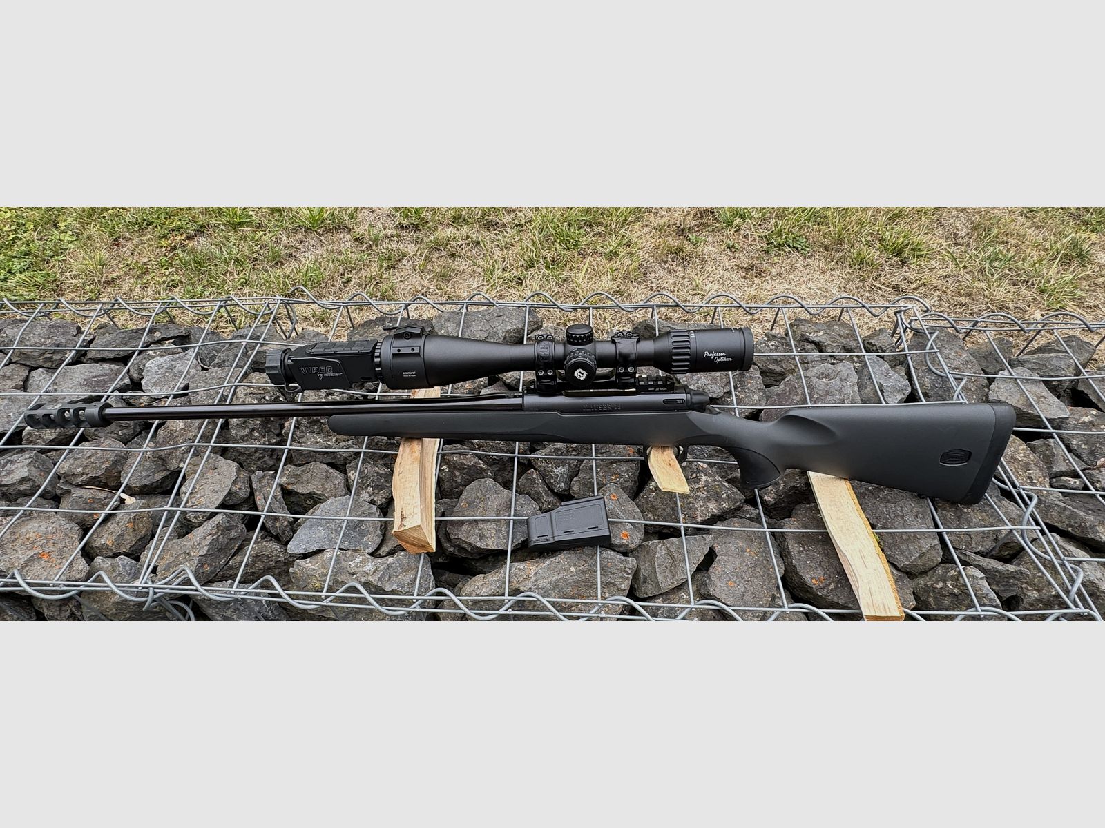 Mauser M18 .300 Win. Mag./ Professor Optiken Ammersee 2,5-15x50 HD/ Nitehog Viper 35/Rusan Adapter /Mündungsbremse