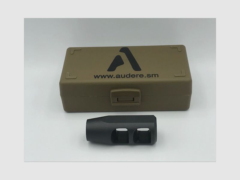 Audere frein de bouche en calibre 10.3x60R filetage M16x1